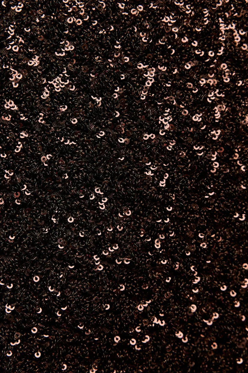 Long Sequinned Dress - StyleOutlet