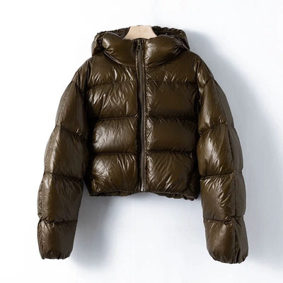 Shiny Puffer Jacket - StyleOutlet