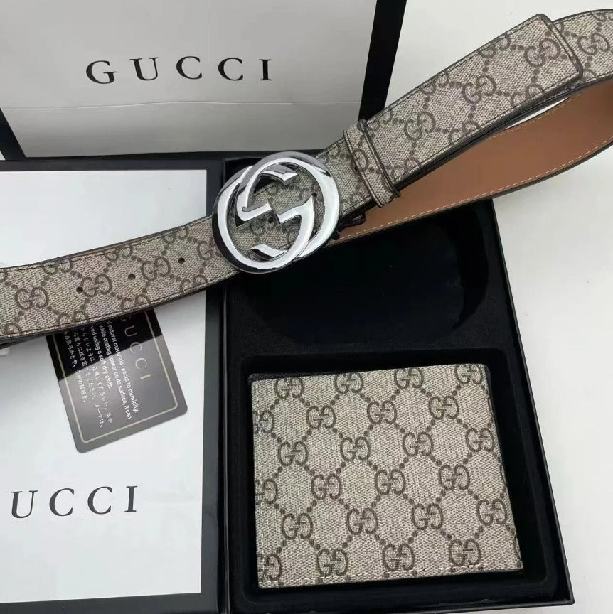 'GG' Gürtel und Portmonee - StyleOutlet