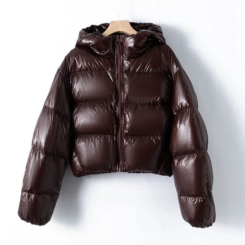 Shiny Puffer Jacket - StyleOutlet