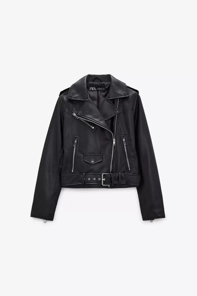 Virale Leather Jacket - StyleOutlet