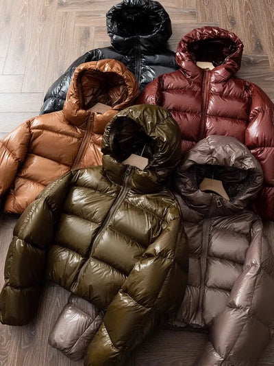 Shiny Puffer Jacket - StyleOutlet