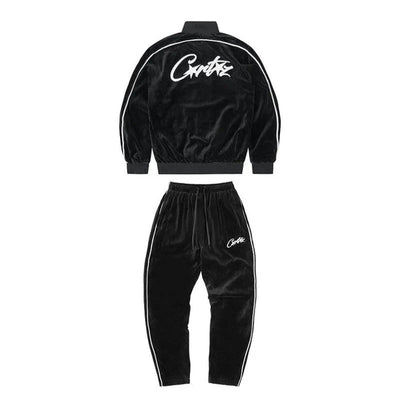 'CRTZ' Velvet Tracksuit - StyleOutlet