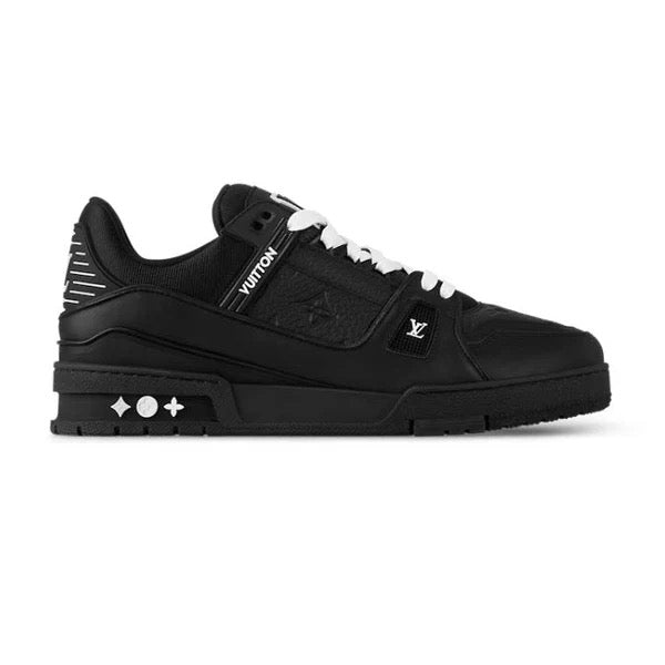 'LV All Black' Trainer - StyleOutlet
