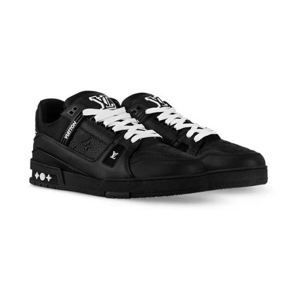 'LV All Black' Trainer - StyleOutlet