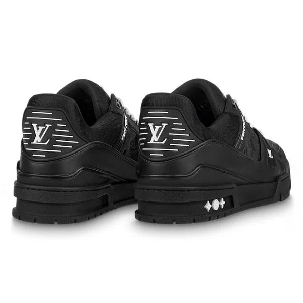 'LV All Black' Trainer - StyleOutlet