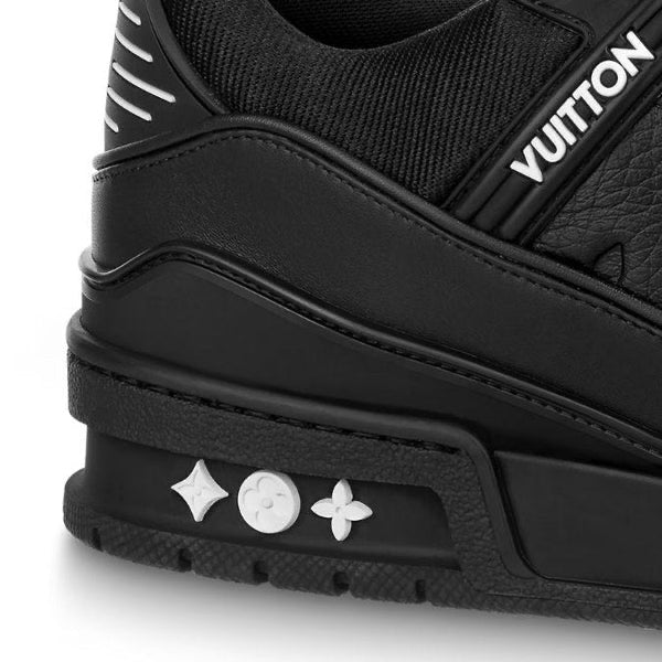'LV All Black' Trainer - StyleOutlet