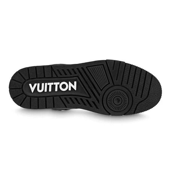 'LV All Black' Trainer - StyleOutlet