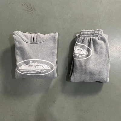 'Alcatraz' Tracksuit Grey - StyleOutlet