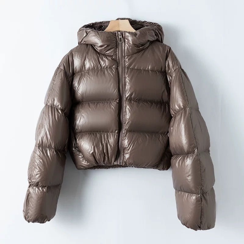 Shiny Puffer Jacket - StyleOutlet