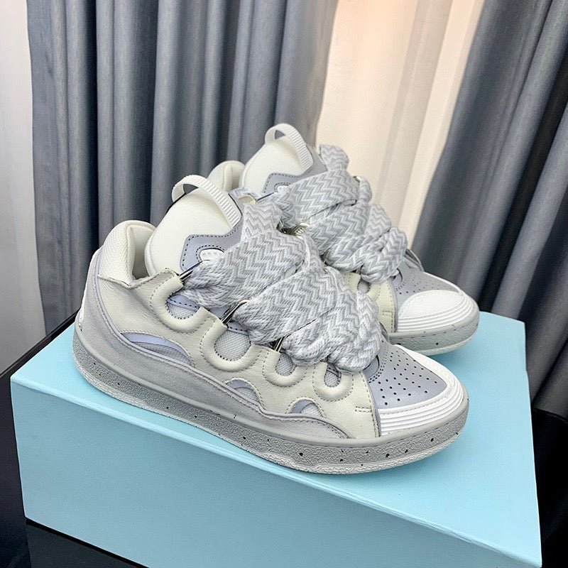 'Curb' Sneaker Grey - StyleOutlet